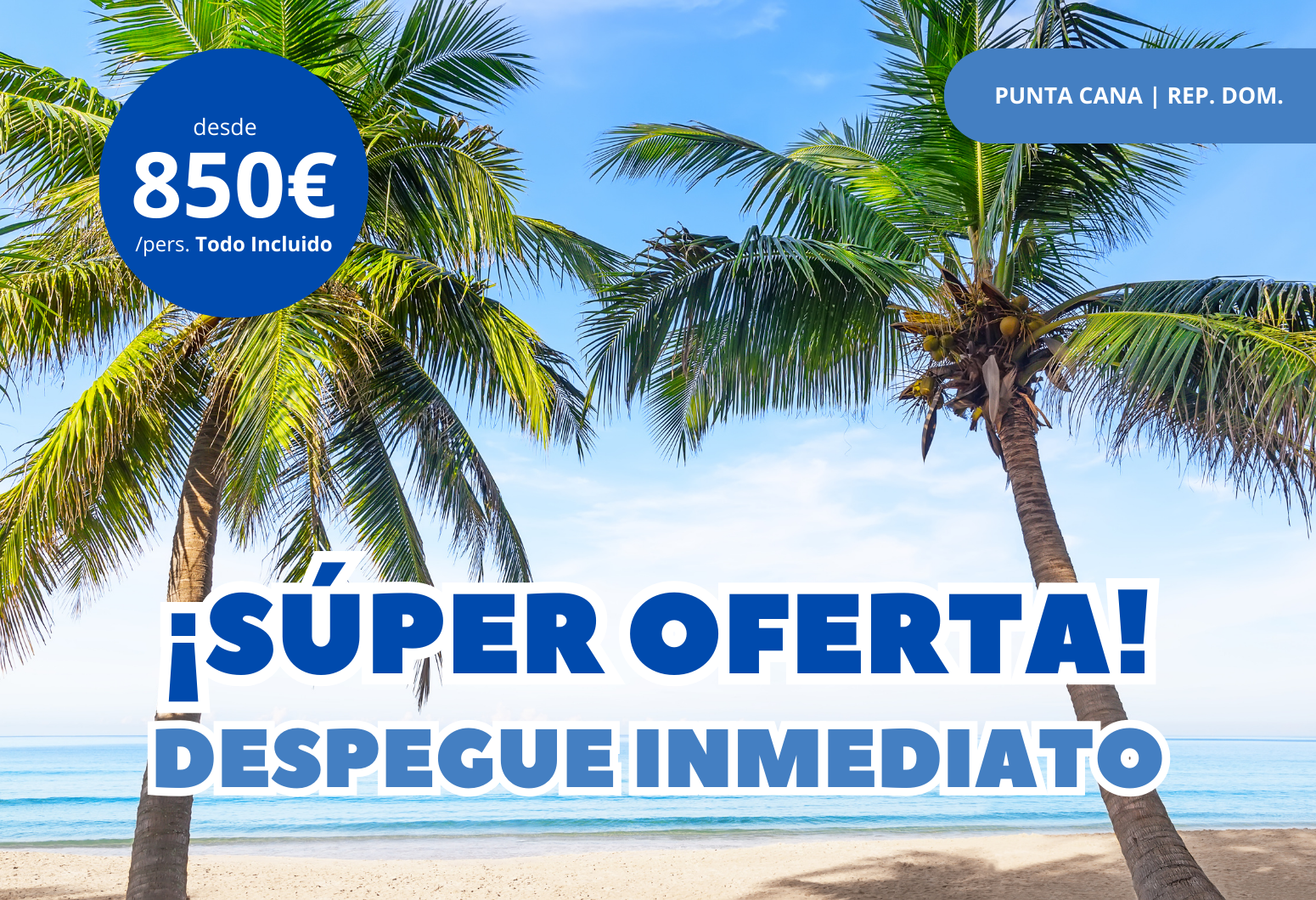 ofertas de viaje a punta cana